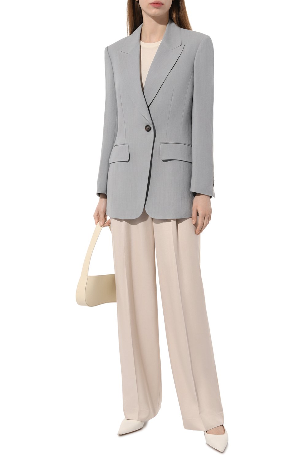 Жакет из вискозы и льна BRUNELLO CUCINELLI, арт. MH1262682, фото 2