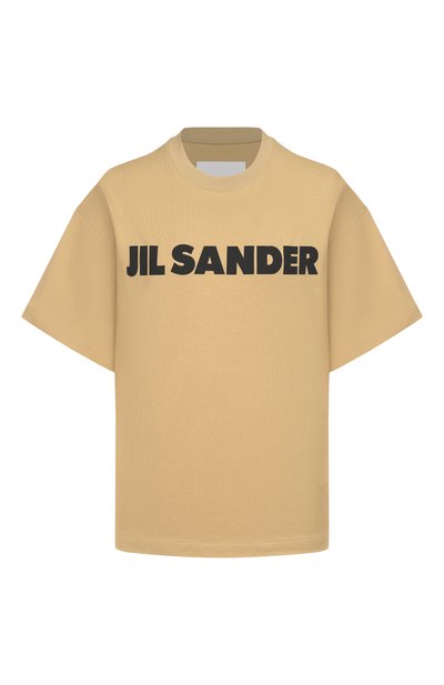 Женская хлопковая футболка JIL SANDER, арт. J02GC0140/J20348