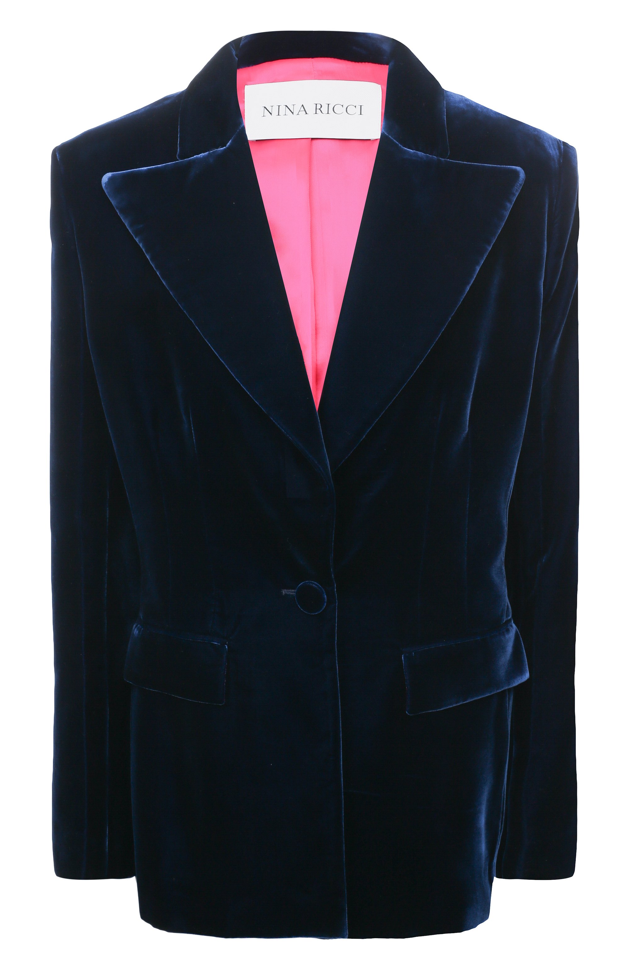 Бархатный жакет NINA RICCI, арт. 24ACVE011RA0044, фото 1