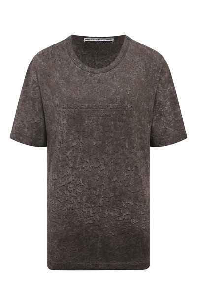 Женская хлопковая футболка ALEXANDER WANG, арт. UCC3241702