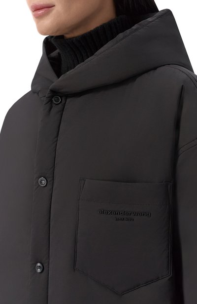 Куртка ALEXANDER WANG черного цвета по цене 88250 руб., арт. UWC4263334, фото 5 Куртка ALEXANDER WANG, арт. UWC4263334, фото 5
