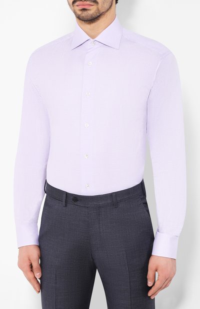 Хлопковая сорочка BRIONI, арт. RCLU0U/P907L, фото 3