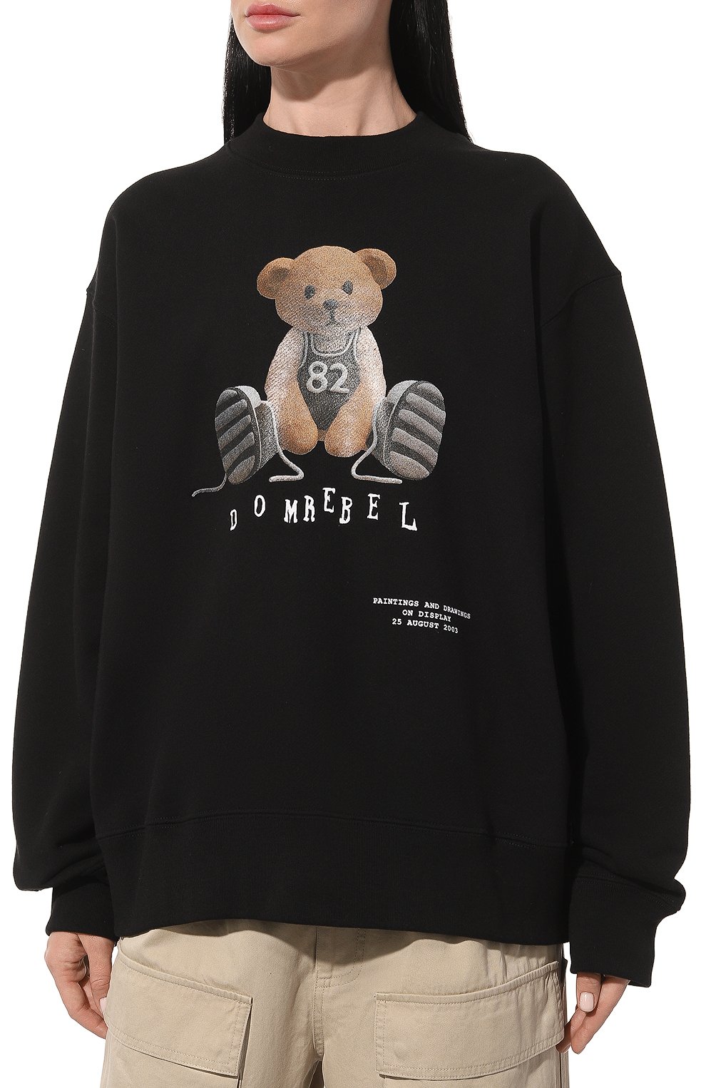 Хлопковый свитшот DOMREBEL, арт. GAMETIME/SWEATSHIRT, фото 3