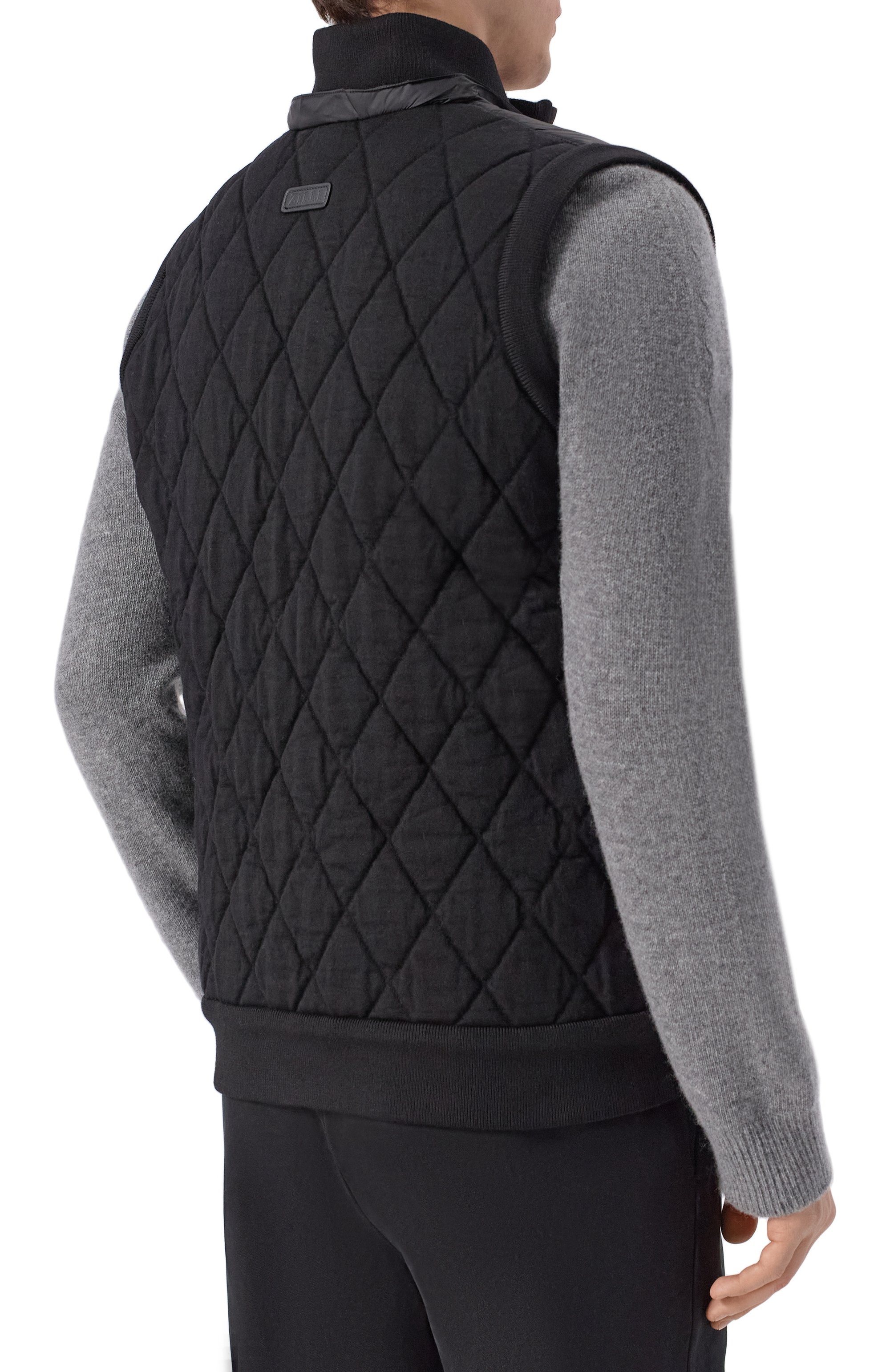 Жилет из шерсти и шелка ZILLI, арт. KHG001M0295VQUI00, фото 6