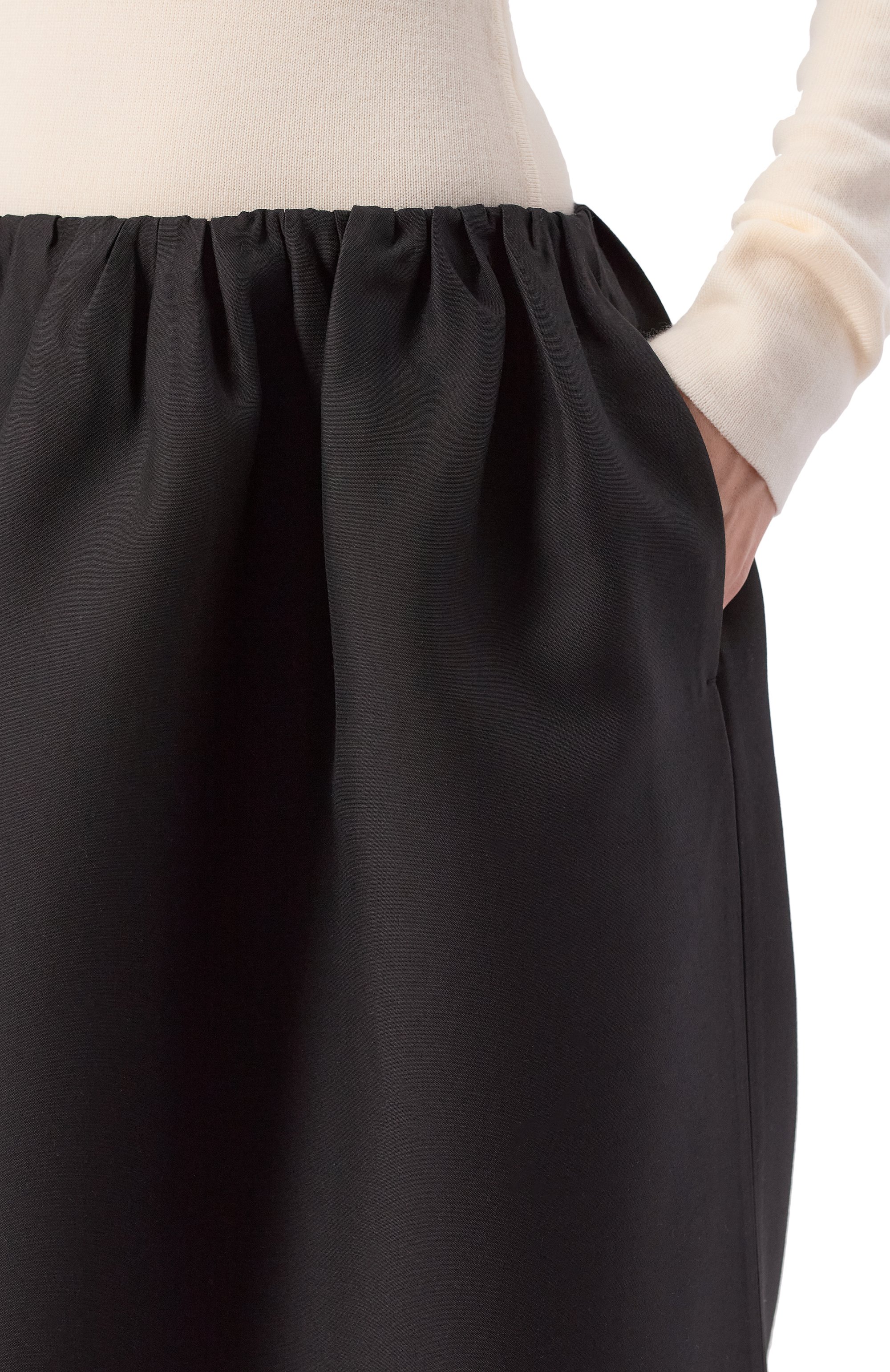 Юбка из шерсти и шелка TOTEME, арт. 261-WRB0389-FB0567, фото 5