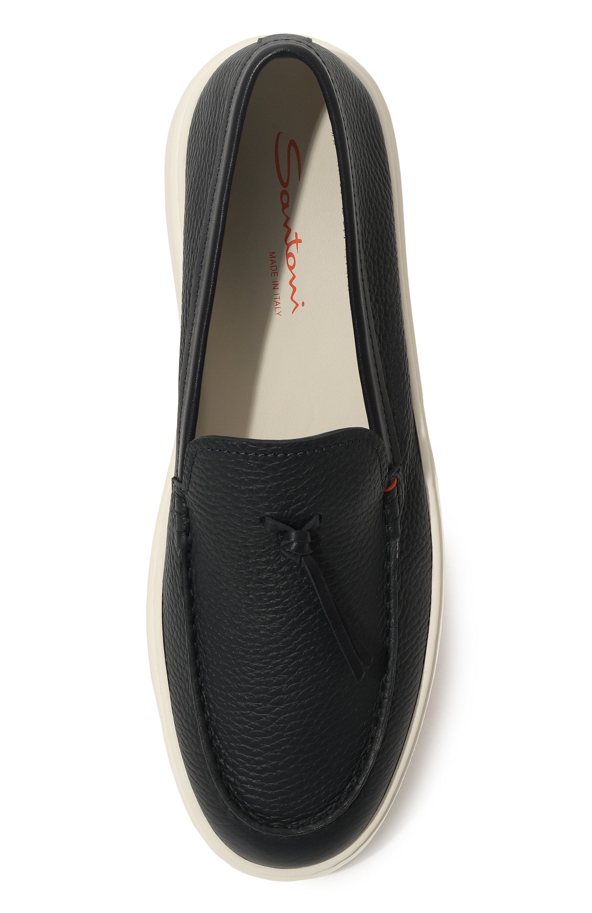 Кожаные лоферы SANTONI, арт. MBCD21439BARCMMDI48, фото 6