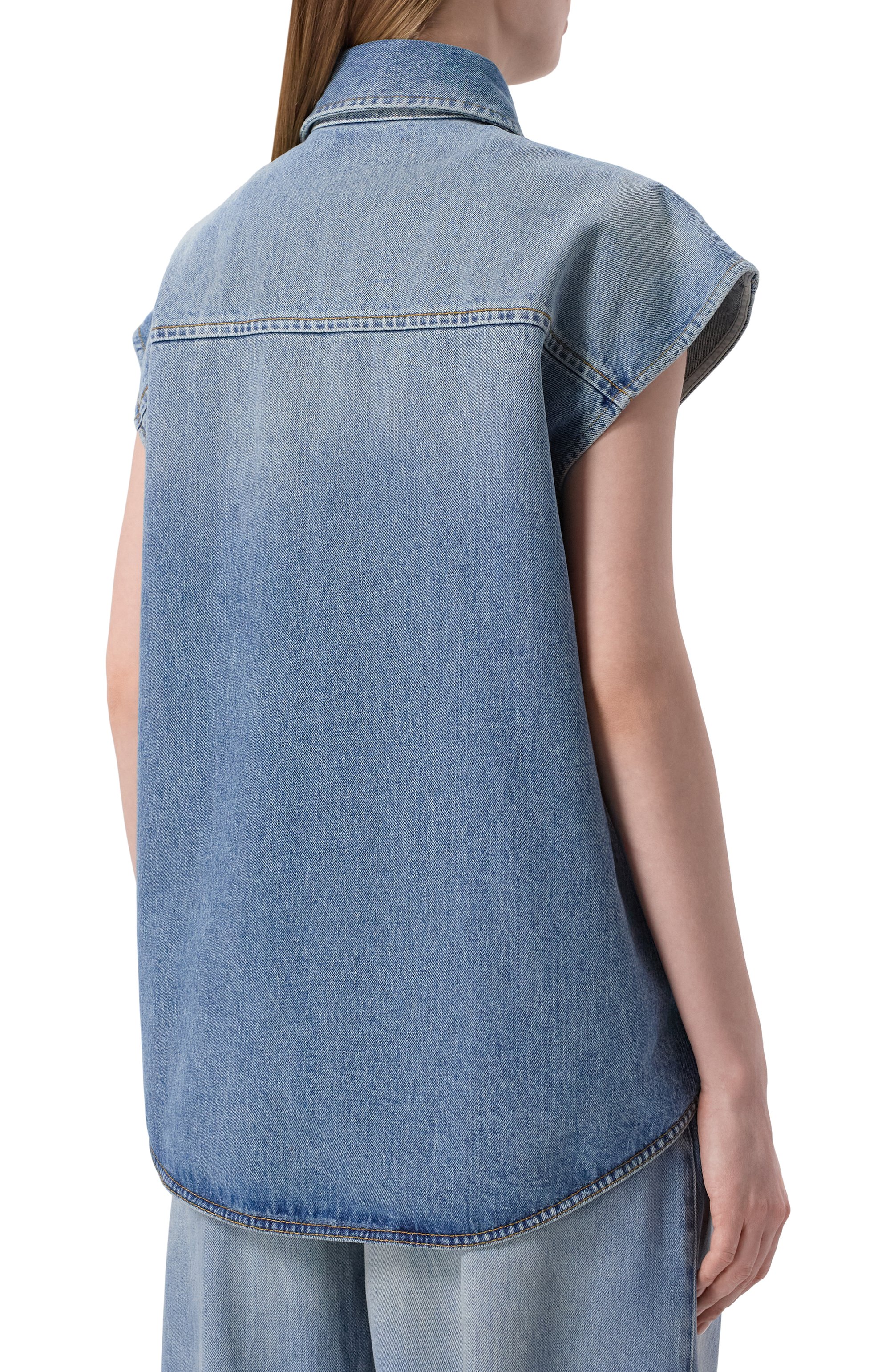 Джинсовая рубашка PETAR PETROV, арт. S26DB9, фото 4