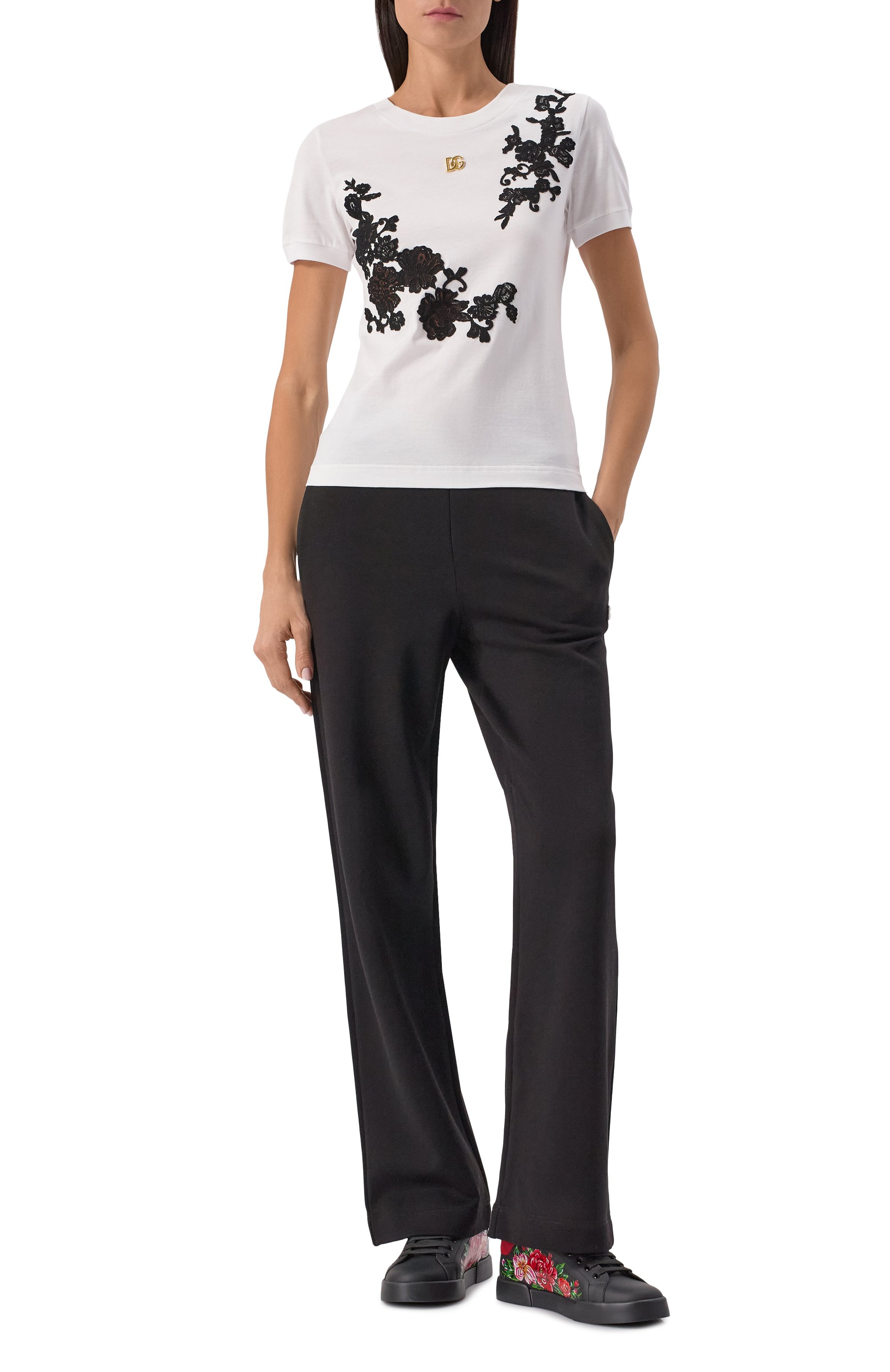 Хлопковая футболка DOLCE & GABBANA, арт. F8V20T/GDCTI, фото 2