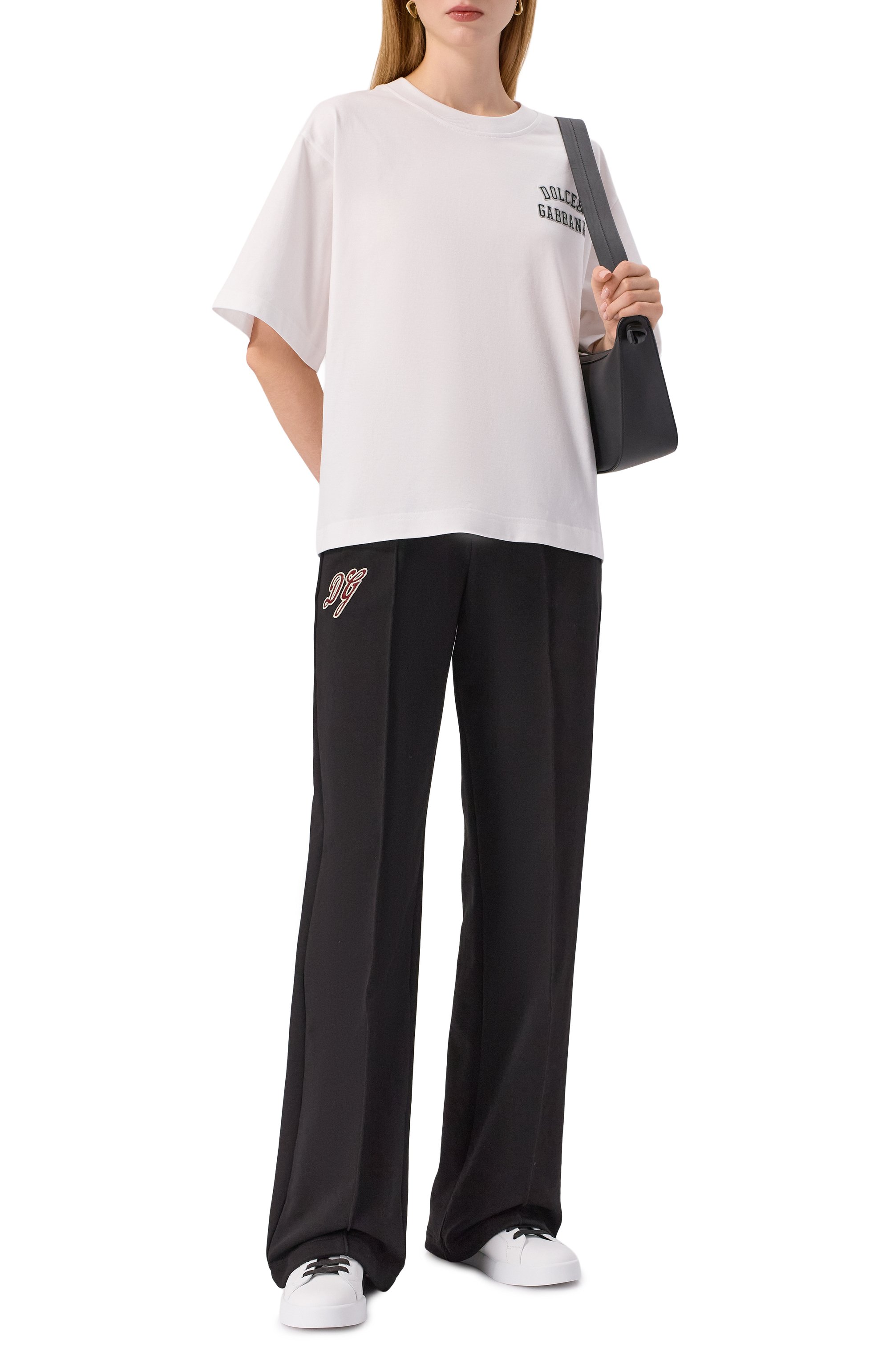 Хлопковые брюки DOLCE & GABBANA, арт. FTC93Z/GDDAJ, фото 2