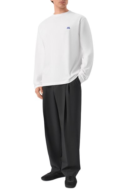 Хлопковый лонгслив JIL SANDER, арт. J22GC0282/J45048, фото 2