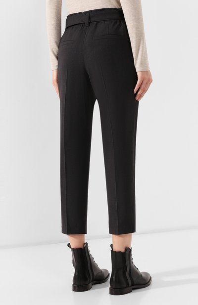 Брюки с поясом BRUNELLO CUCINELLI, арт. MPW07P7029, фото 4