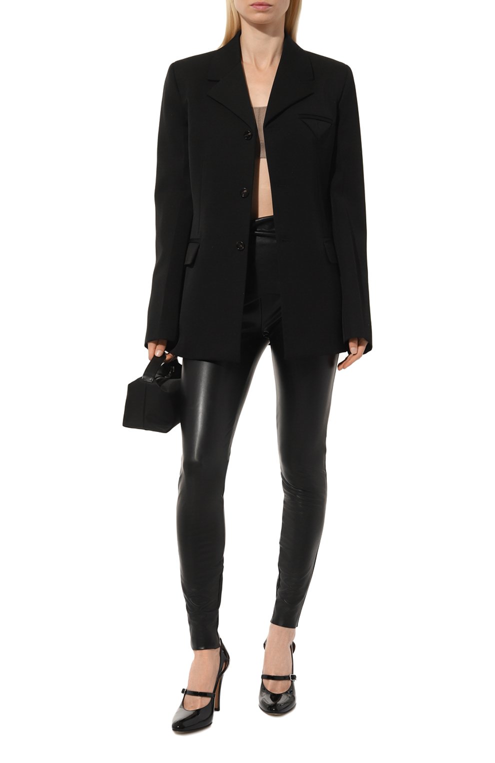 Легинсы из экокожи n21 x wolford WOLFORD, арт. 19408, фото 2