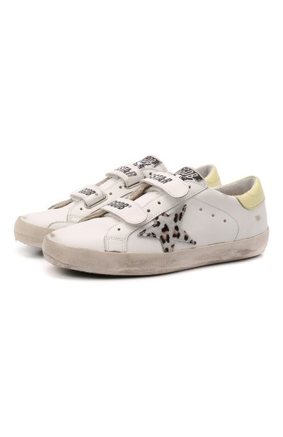 Кожаные кеды superstar GOLDEN GOOSE DELUXE BRAND, арт. GTF00111.F002828, фото 1