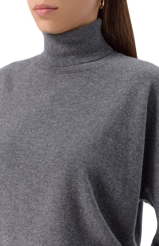 Водолазка из шерсти и кашемира Zeynep Arcay FW25TP15 Серый  FW25TP15 Фото 5