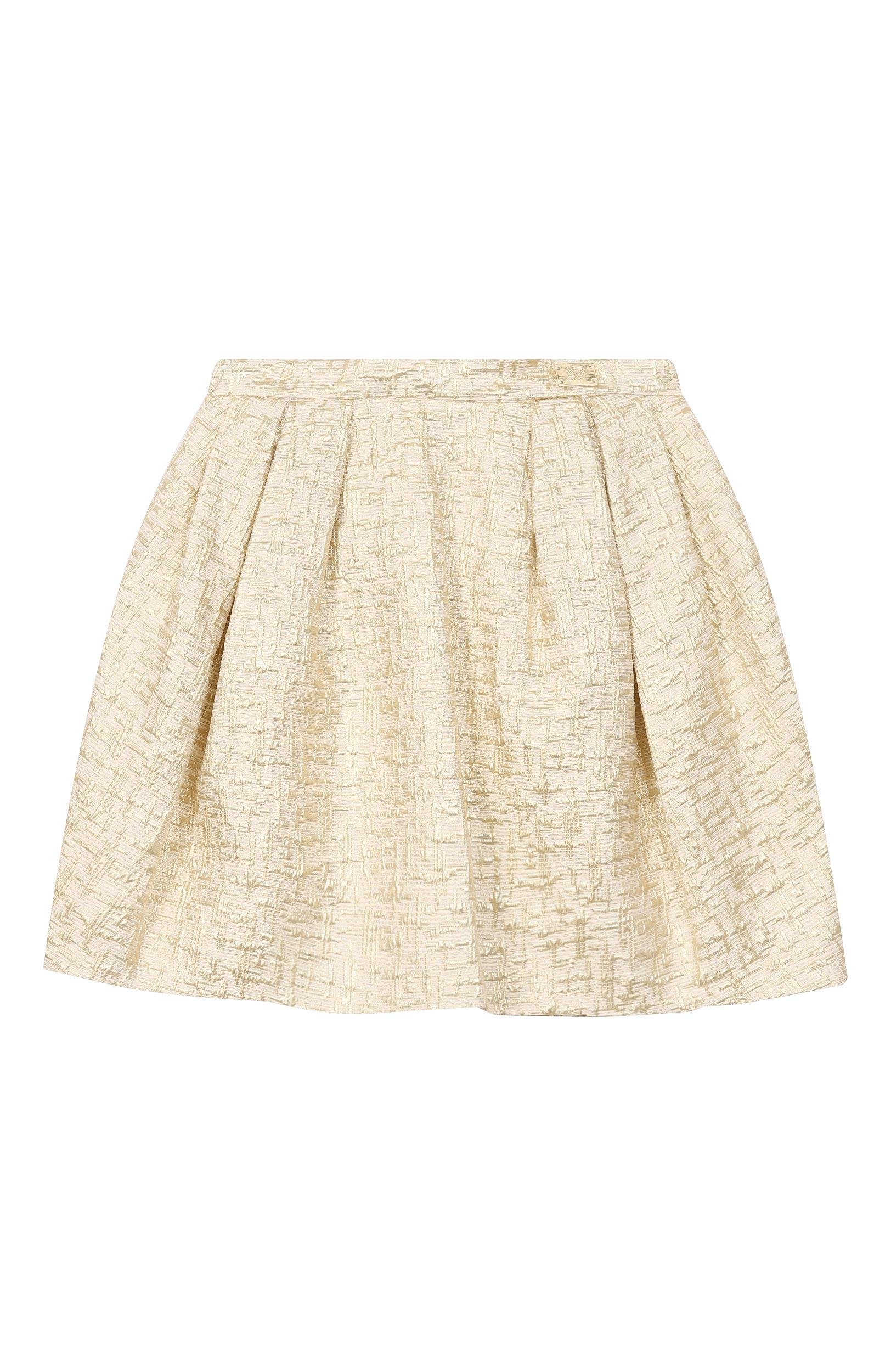 Юбка из шелка и хлопка BLUMARINE, арт. BFG00410/SE010, фото 1