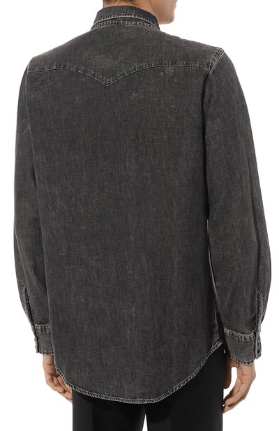 Джинсовая рубашка MVST, арт. M-C0DY B082, фото 4