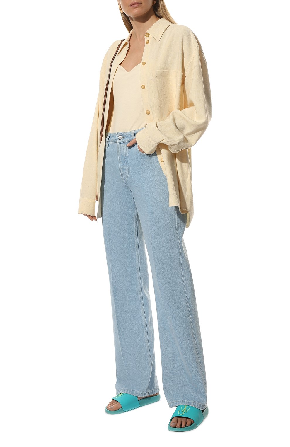 Резиновые шлепанцы JW ANDERSON, арт. ANW38009A/15042, фото 2