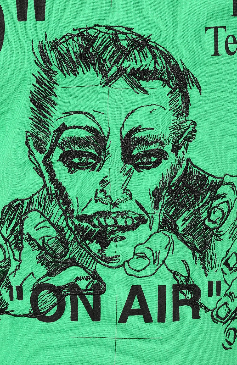 Хлопковая футболка OFF-WHITE, арт. 0MAA027F191850184010, фото 5