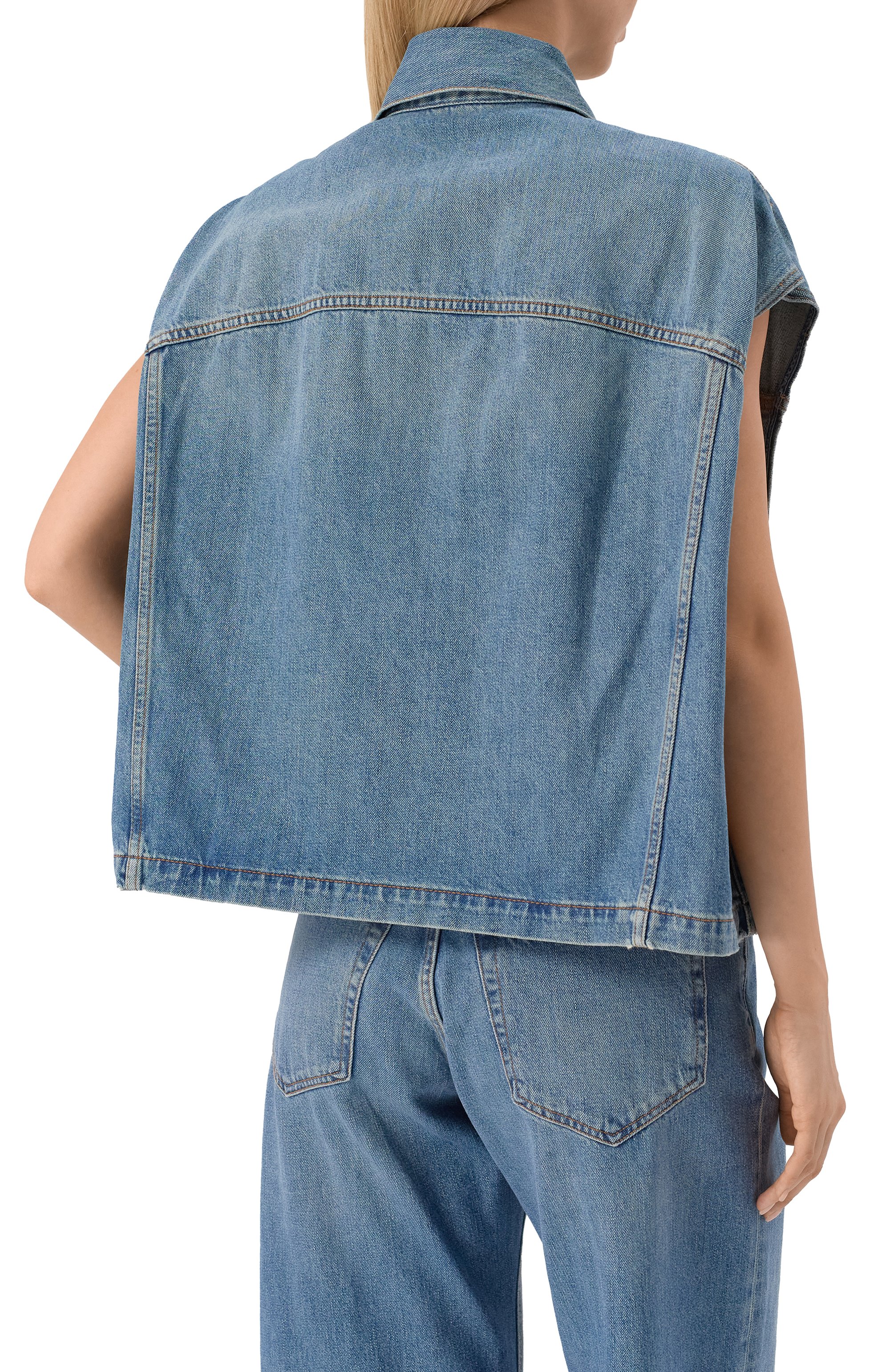 Джинсовый жилет HAIKURE, арт. HEW09115DF169L0875, фото 4