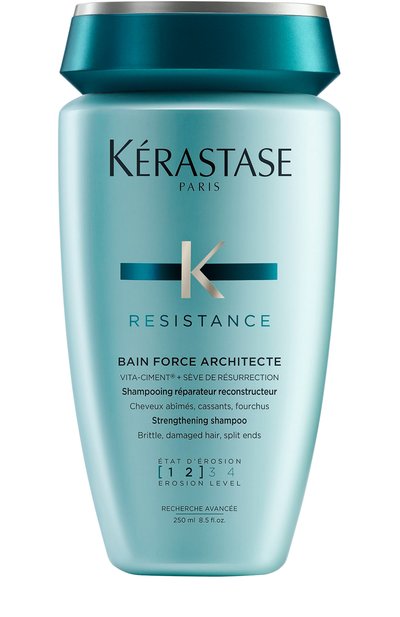 Женский шампунь-ванна для поврежденных волос resistance force architecte (250ml) KERASTASE, арт. 3474636397945