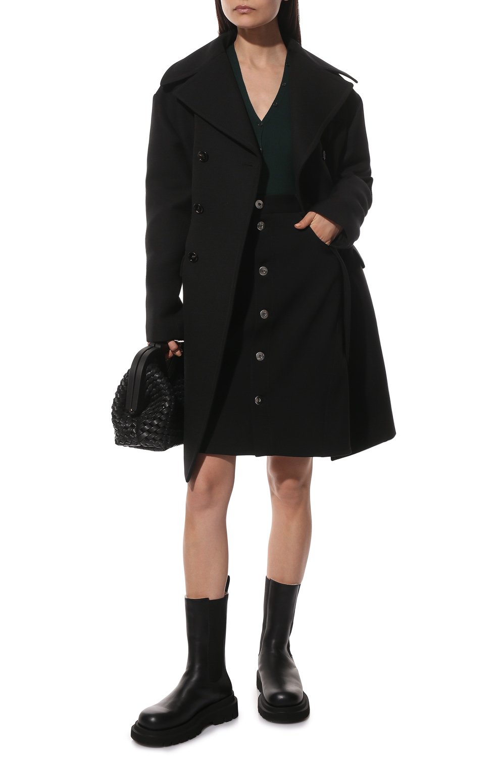 Кожаные ботинки bv lug BOTTEGA VENETA, арт. 678091/V1BN1, фото 2