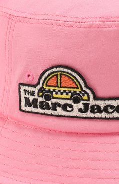 Женская хлопковая панама MARC JACOBS (THE) розового цвета, арт. V9000001 | Фото 3 (Материал: Текстиль, Хлопок)