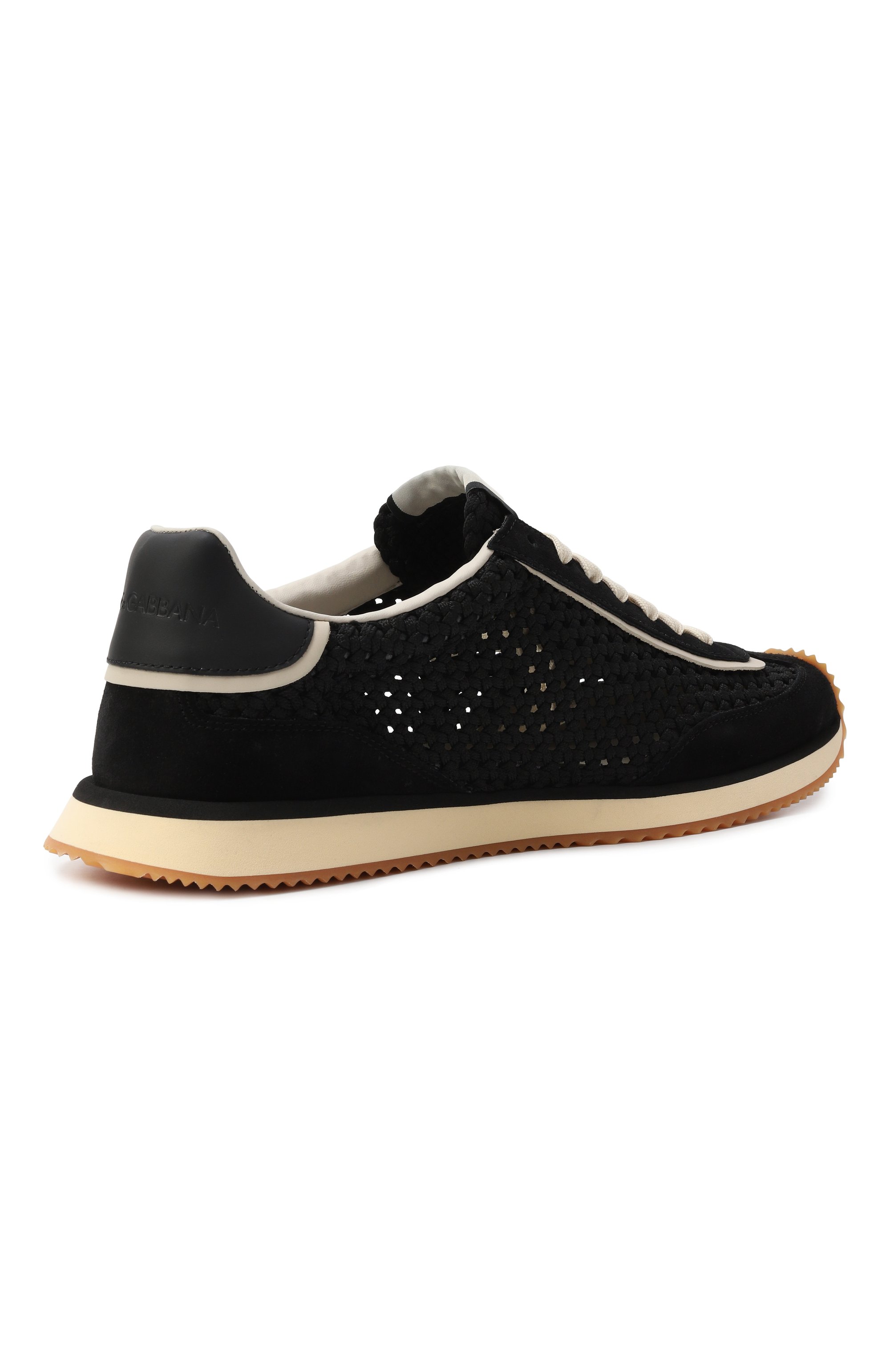 Комбинированные кроссовки dg cushion DOLCE & GABBANA, арт. CS2298/A6D45, фото 5