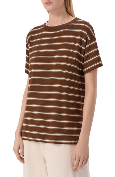 Футболка из шерсти и кашемира BRUNELLO CUCINELLI, арт. M14854100, фото 3