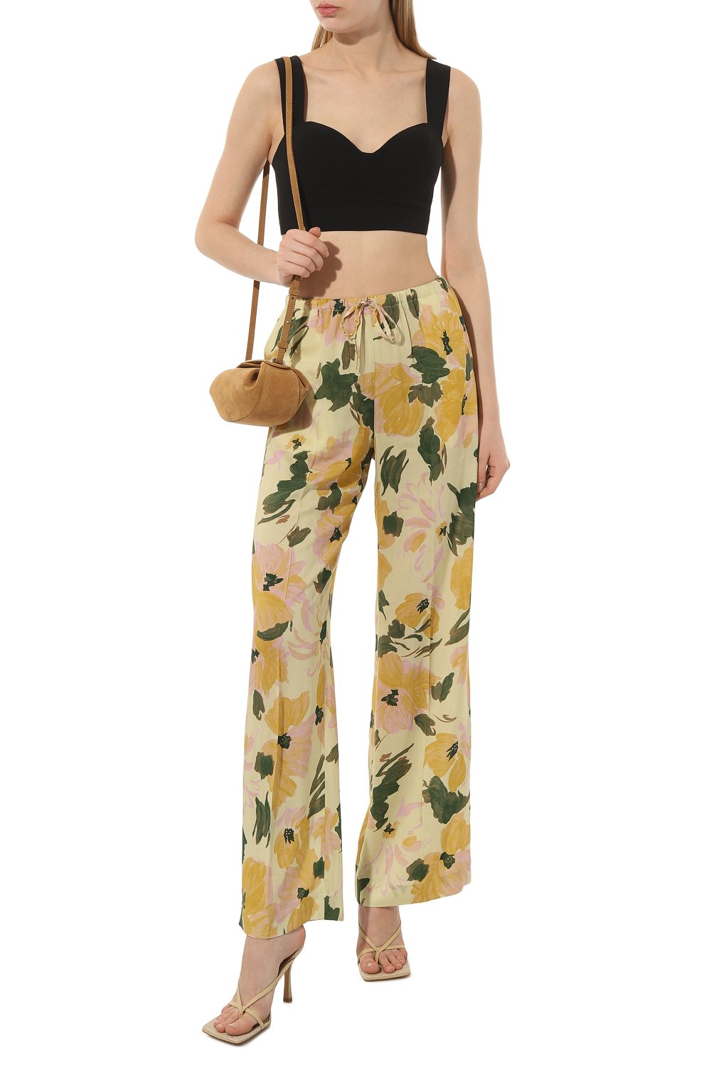 Брюки из вискозы DRIES VAN NOTEN, арт. 231-010917-6268, фото 2