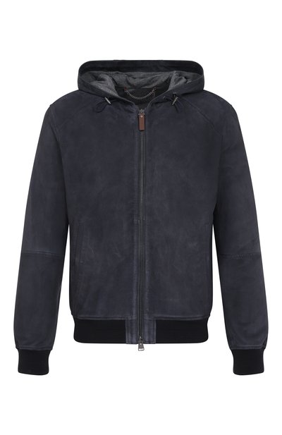 Мужской замшевый бомбер CANALI, арт. O70455-LE00286