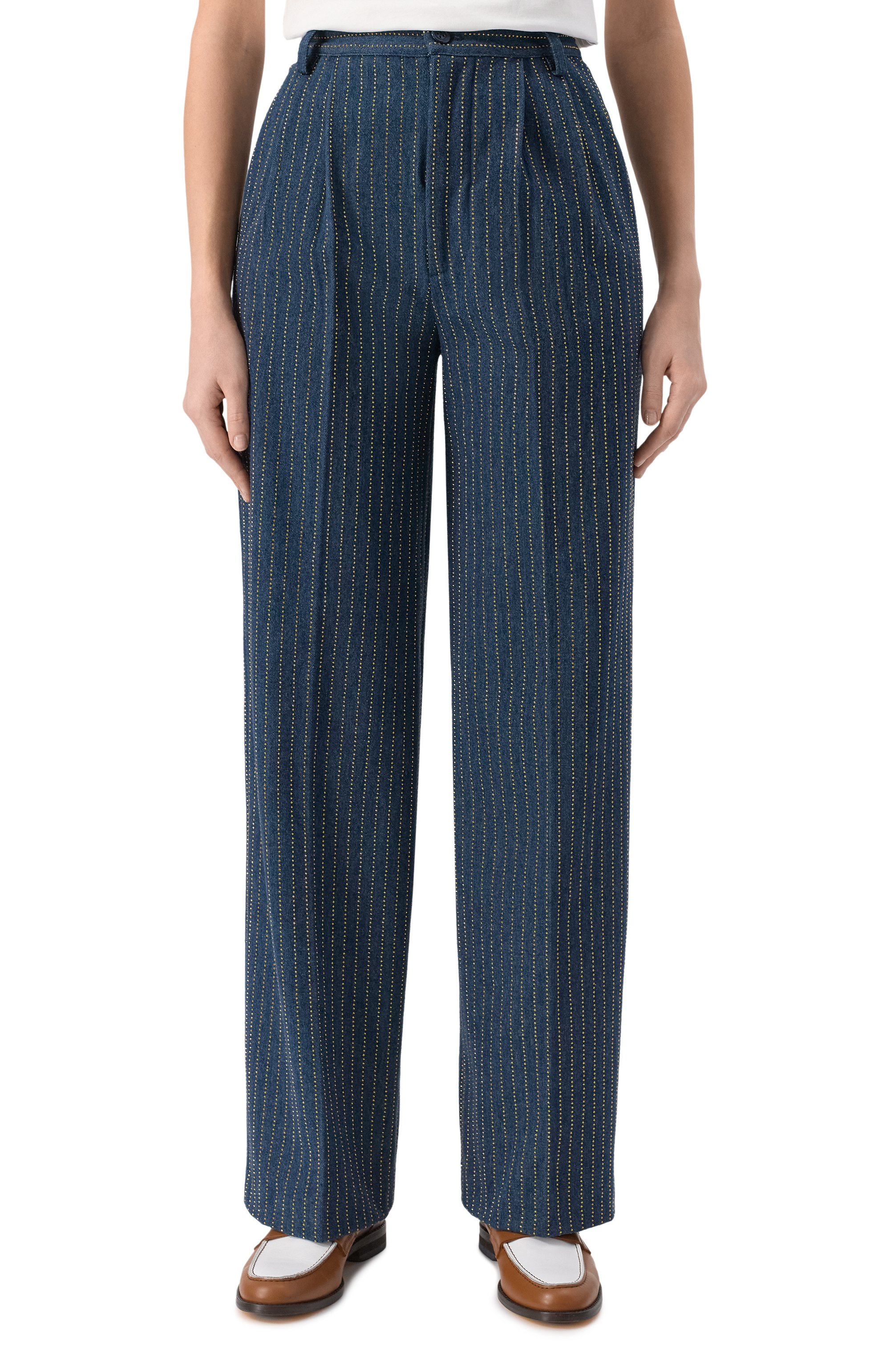 Хлопковые брюки FORTE DEI MARMI COUTURE, арт. 25SF5001, фото 3