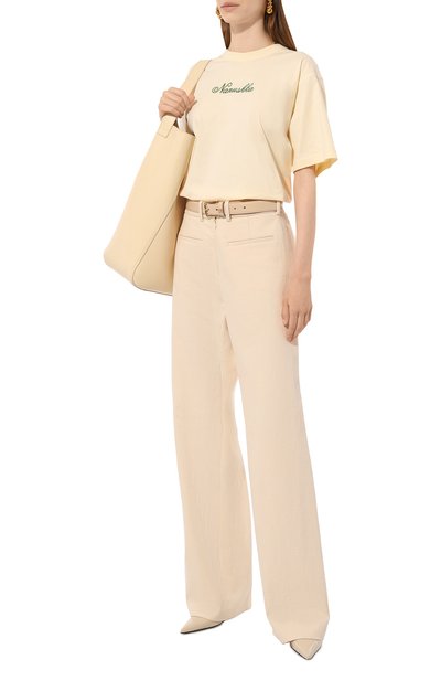 Хлопковая футболка NANUSHKA, арт. NU24SSTP05571, фото 2