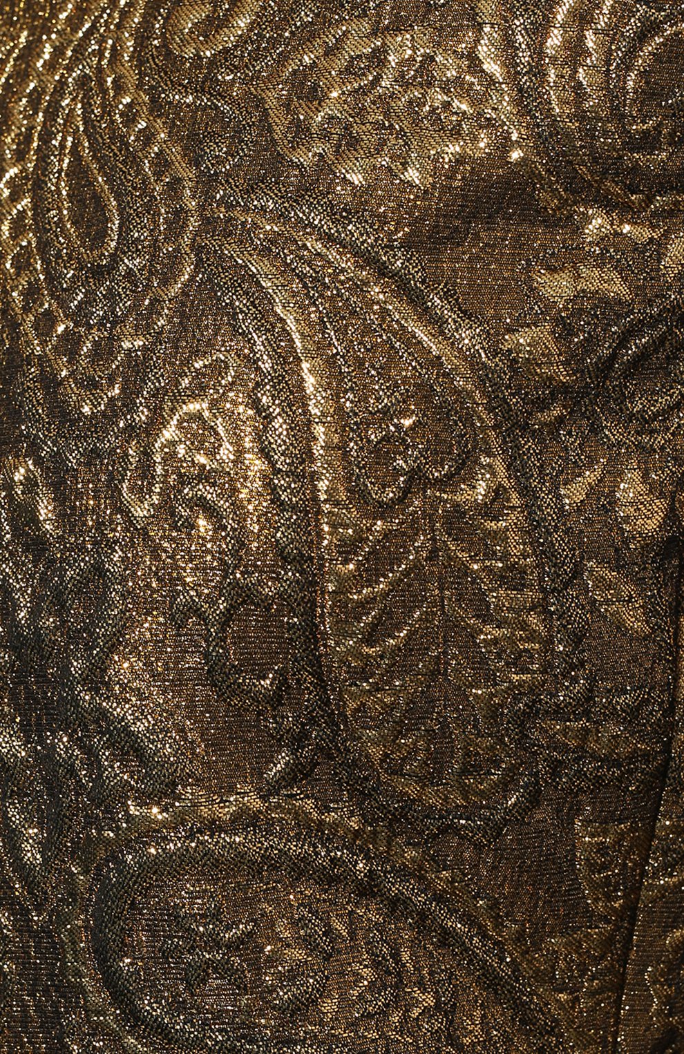 Платье с меховой отделкой SAINT LAURENT, арт. 673100/Y9D41, фото 5