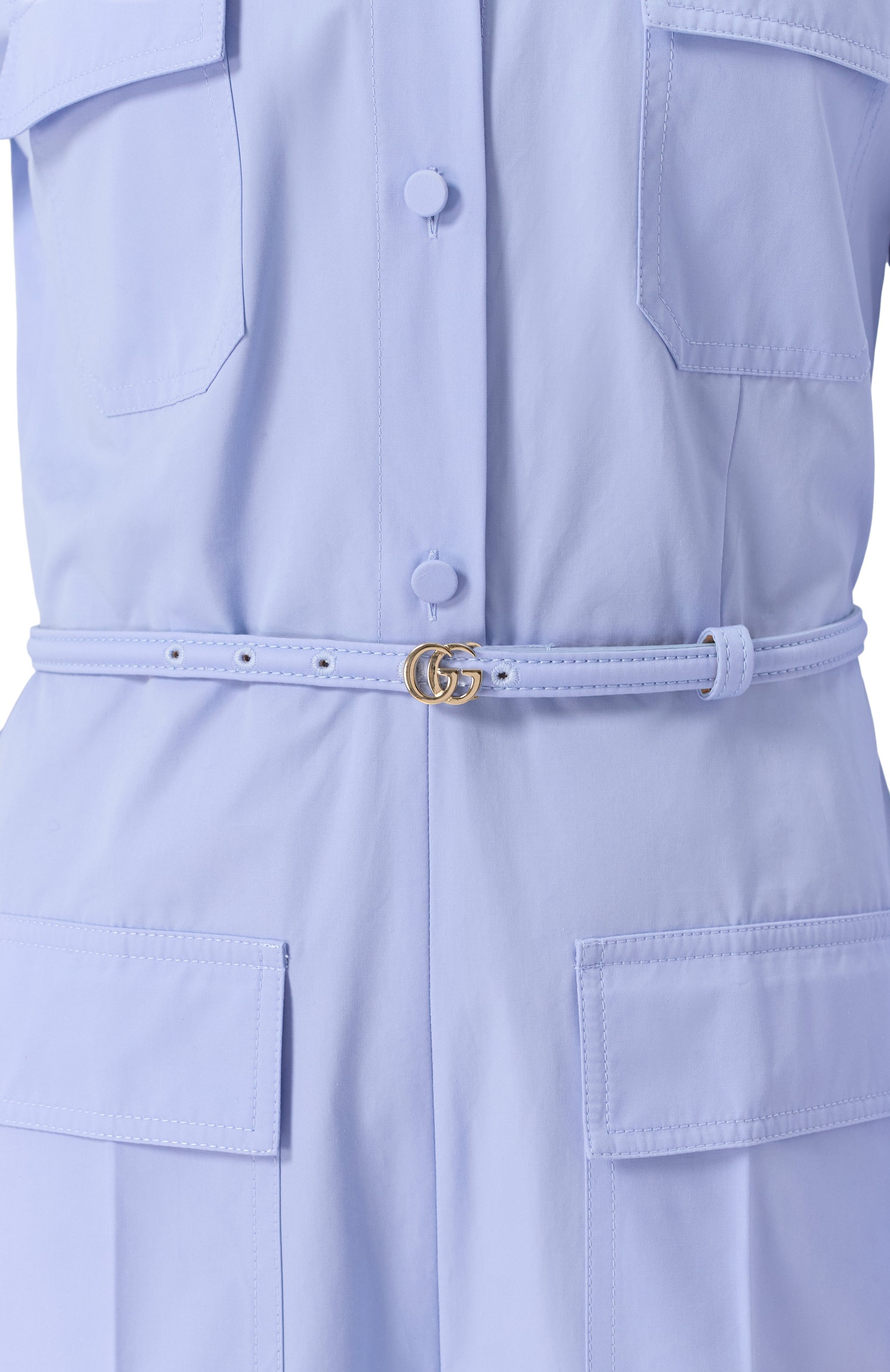 Хлопковый комбинезон GUCCI, арт. 814058/Z8BYV, фото 4