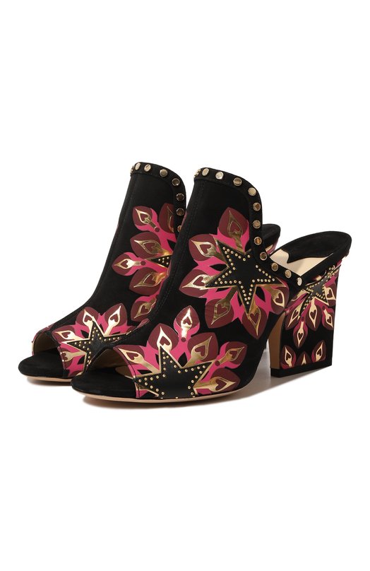 

Замшевые мюли Hustle 85 Jimmy Choo, Чёрный