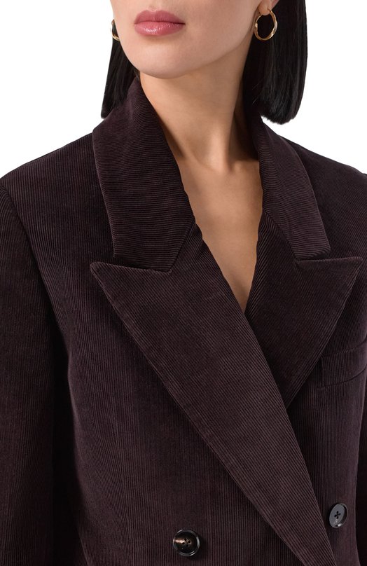 Вельветовый жакет Co 6795PCC-F25 Коричневый  6795PCC-F25 Фото 5