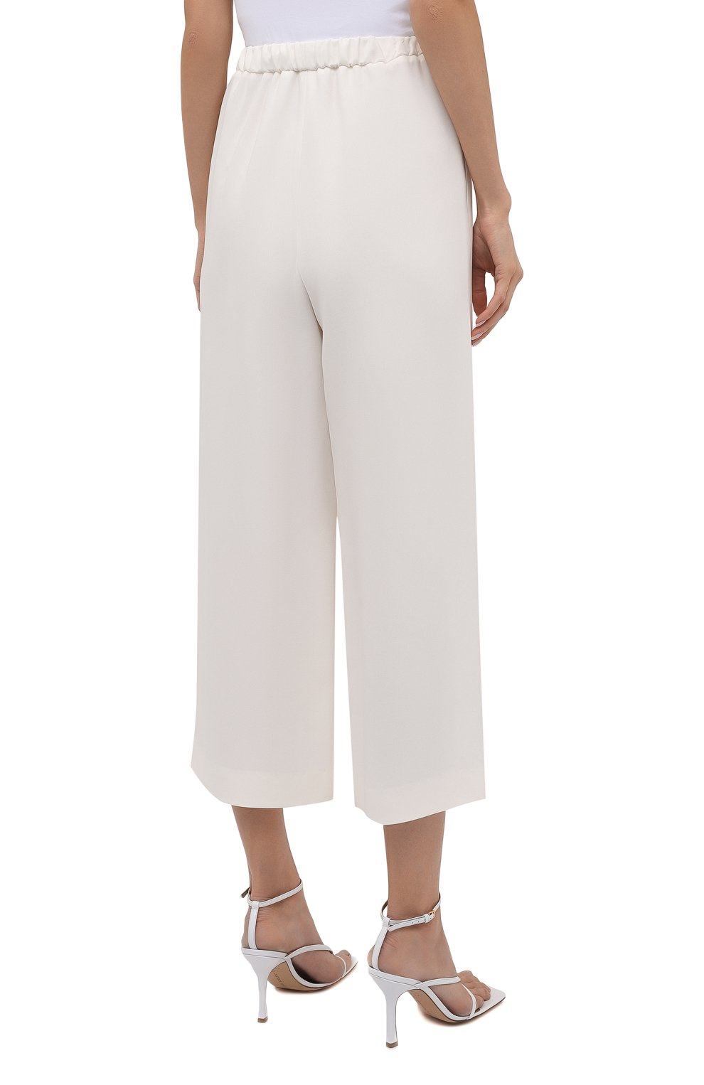 Шелковые брюки VALENTINO, арт. WB3RB4D41MM, фото 4