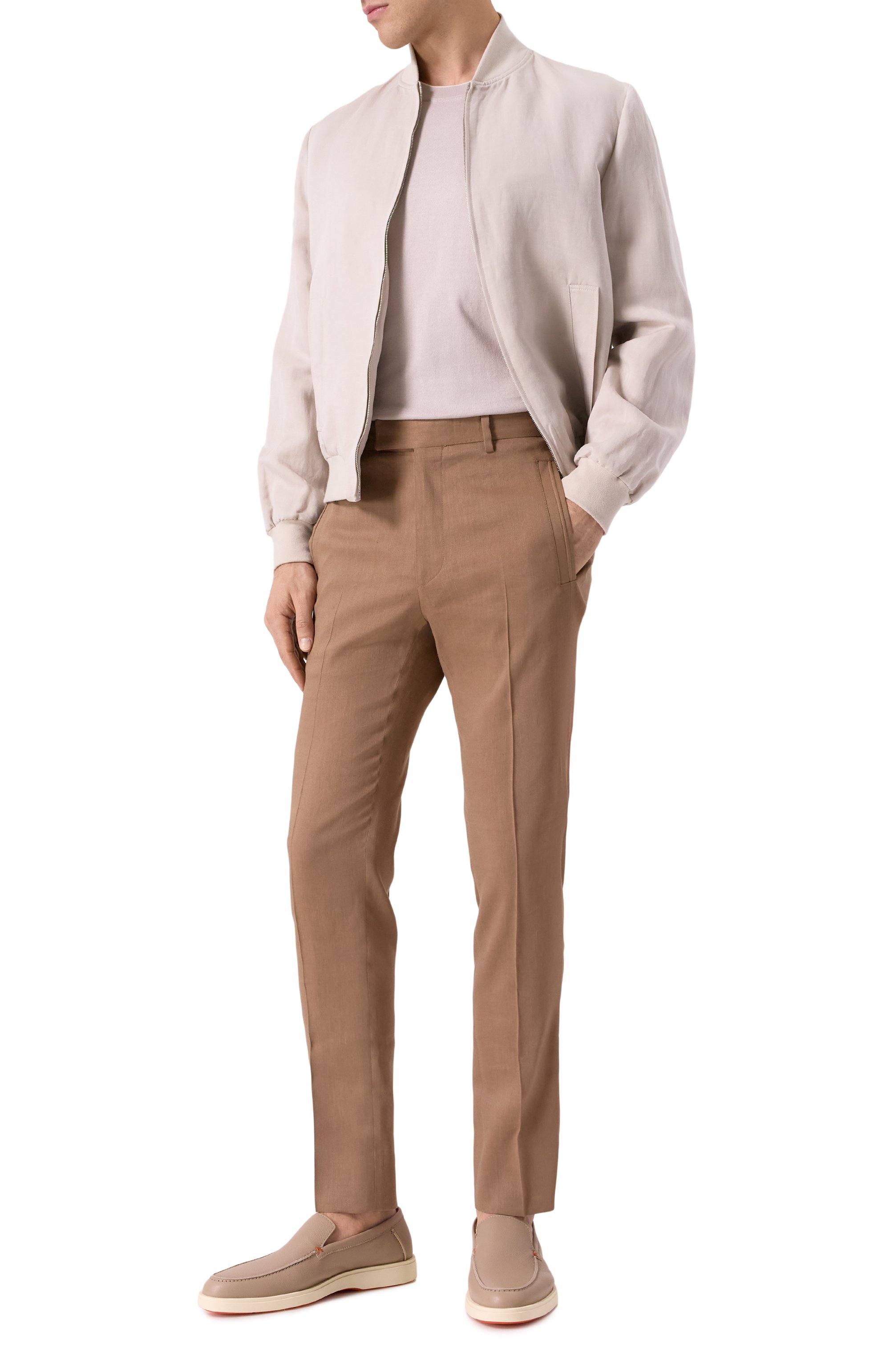 Хлопковый джемпер BRUNELLO CUCINELLI, арт. M29805200, фото 2