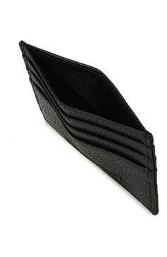 Мужской кожаный футляр для кредитных карт EMPORIO ARMANI черного цвета, арт. Y4R173/Y068E | Фото 3 (Материал: Натуральная кожа; Нос: Не проставлено; Материал сплава: Проставлено)