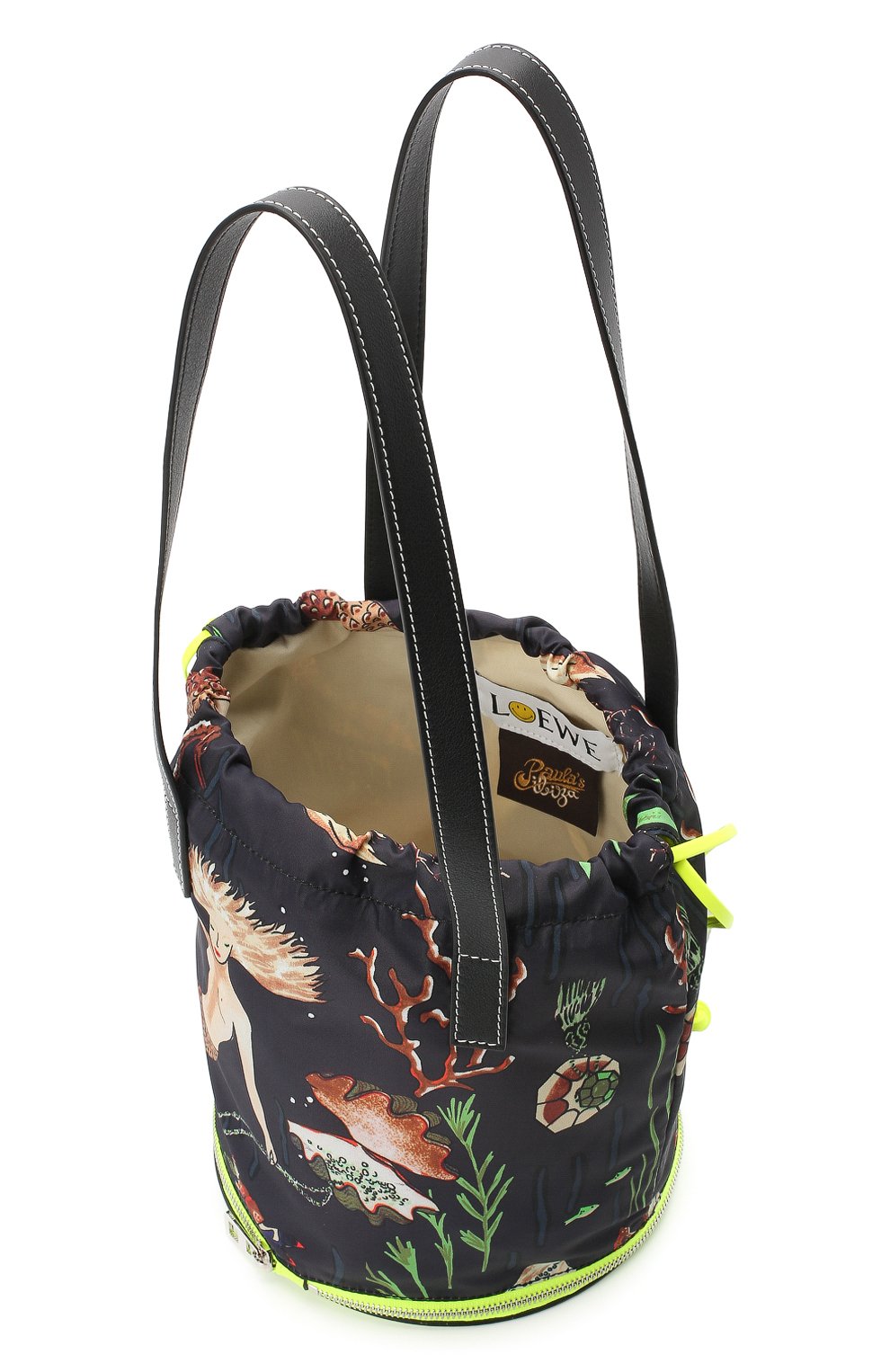 Сумка loewe x paula's ibiza LOEWE разноцветного цвета по цене 71950 руб., арт. 328.19AC61, фото 8 Сумка loewe x paula's ibiza LOEWE, арт. 328.19AC61, фото 8