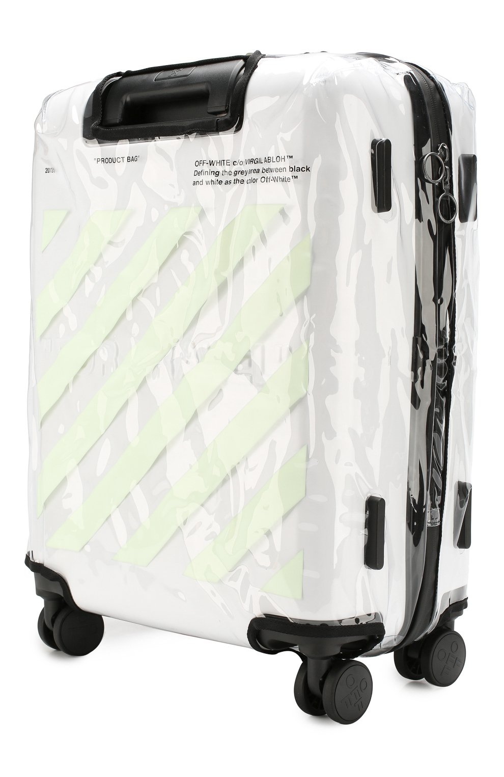 Дорожный чемодан OFF-WHITE белого цвета по цене 89950 руб., арт. 0WNG001E19F611170101, фото 6 Дорожный чемодан OFF-WHITE, арт. 0WNG001E19F611170101, фото 6