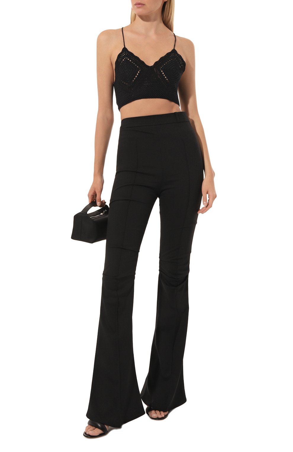 Шерстяные брюки JACQUEMUS, арт. 22H223PA015/1075BLACK, фото 2