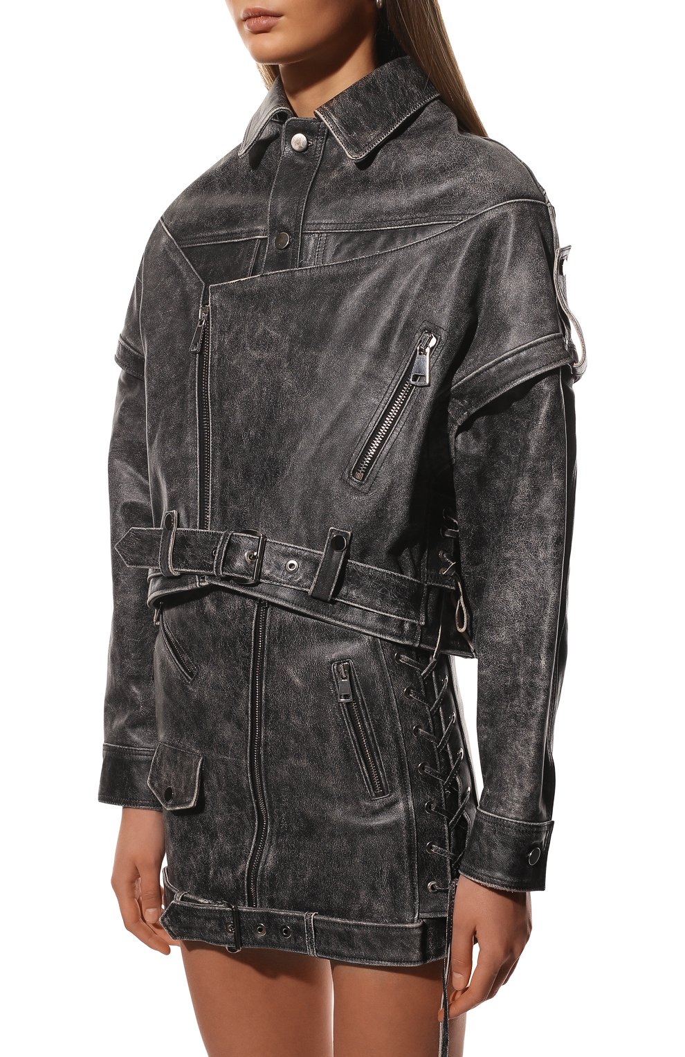 Кожаная куртка MANOKHI, арт. A00000985, фото 3