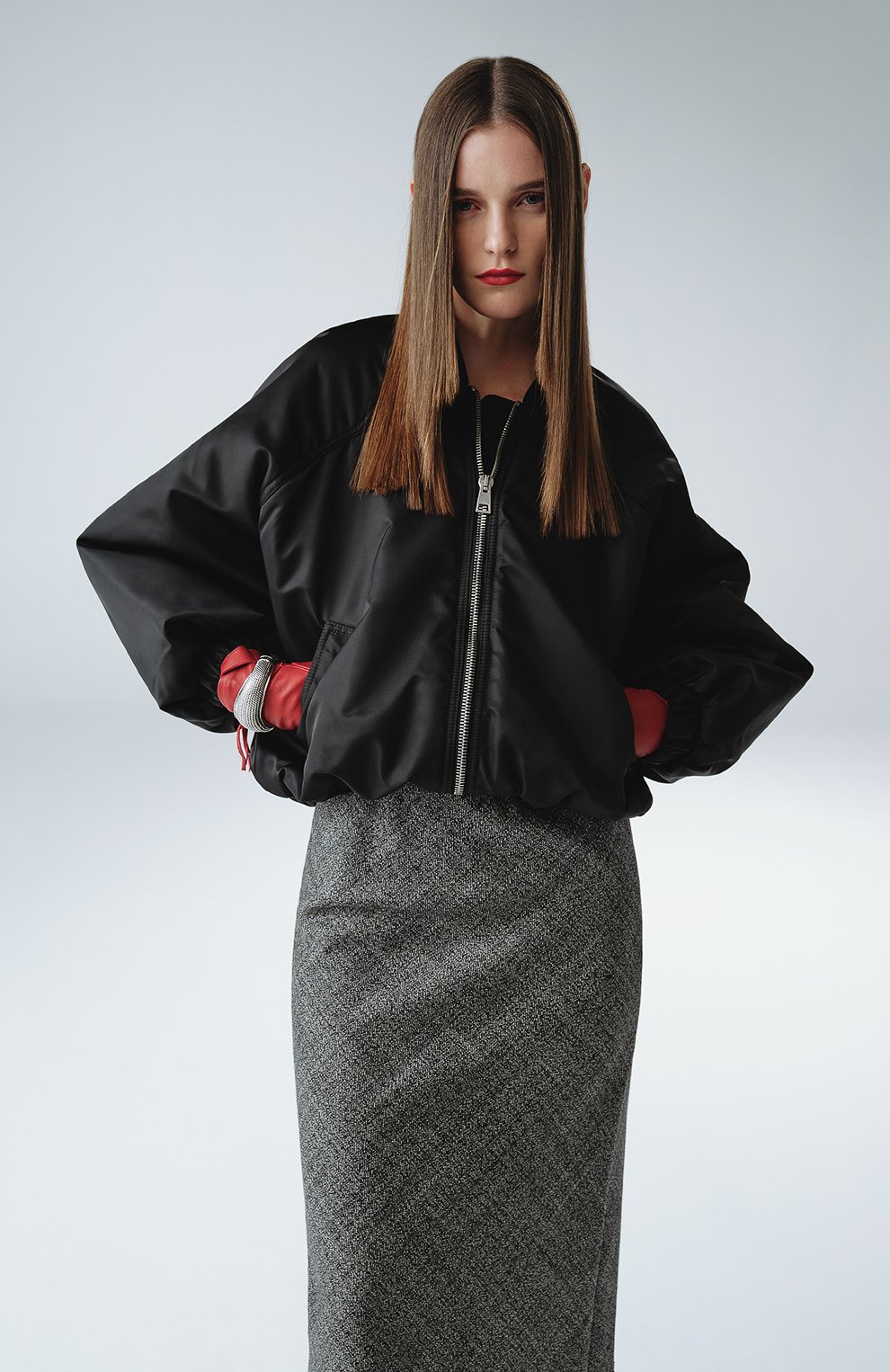 Шерстяная юбка DRIES VAN NOTEN, арт. 232-010838-7068, фото 6