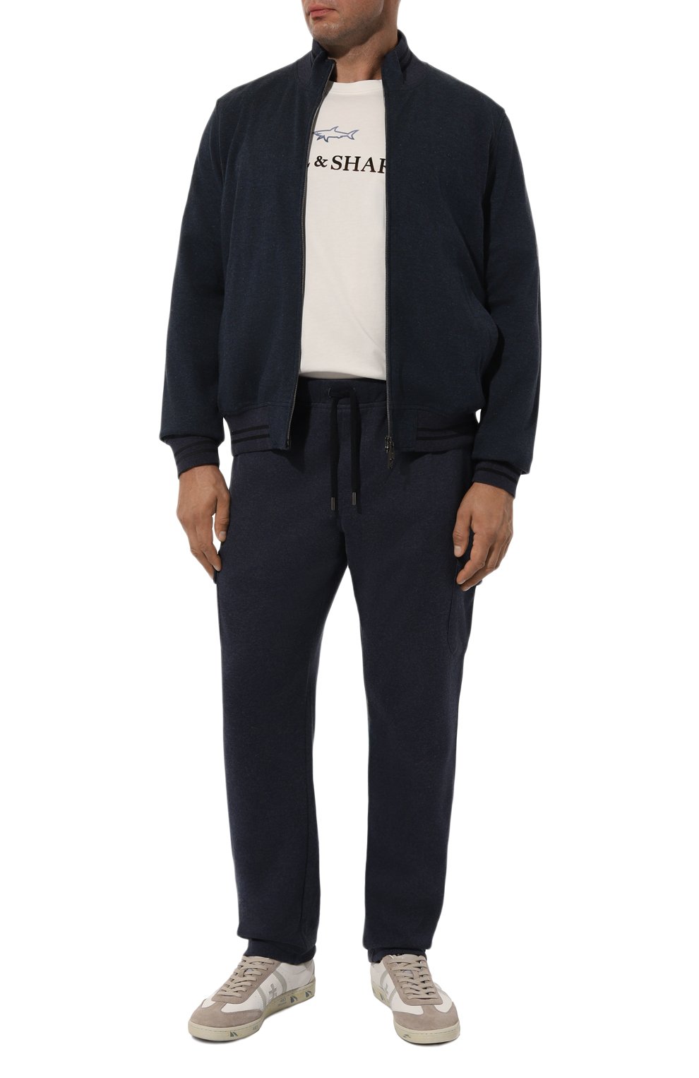 Толстовка из хлопка и кашемира CAPOBIANCO, арт. 17M457.LB00./60, фото 2