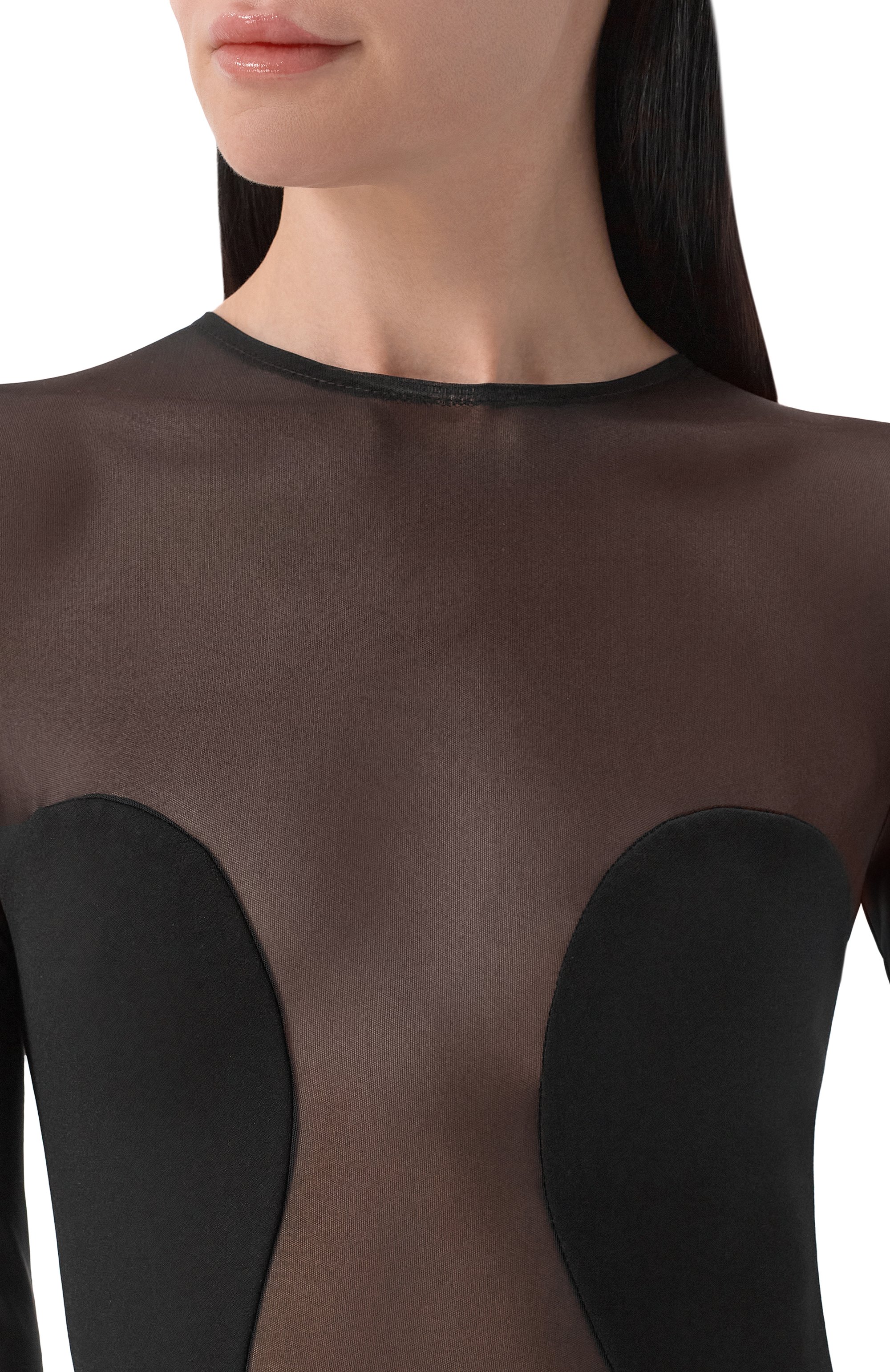 Платье UNDRESS CODE черного цвета по цене 35000 руб., арт. SLEEK SILH0UETTE DRESS, фото 4 Платье UNDRESS CODE, арт. SLEEK SILH0UETTE DRESS, фото 4