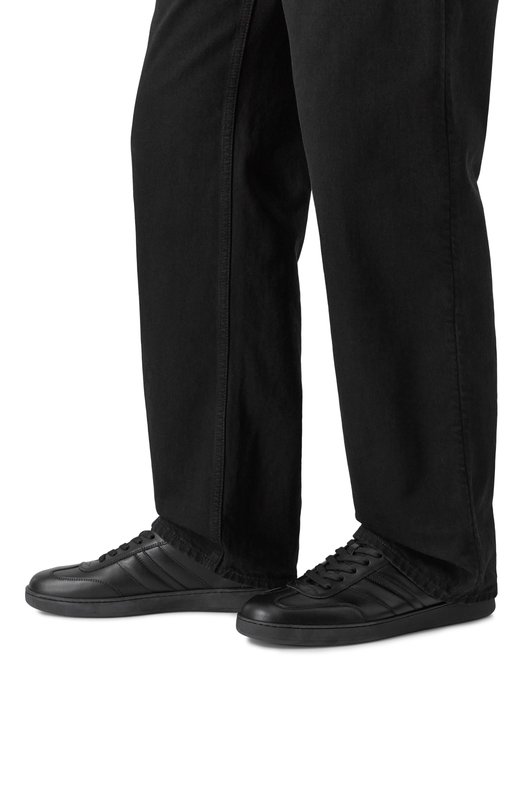 Кожаные кеды Retro Crest Bally MSK0F6/VT005 Чёрный  MSK0F6/VT005 Фото 3