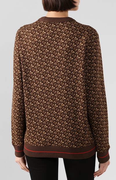 Хлопковый свитшот BURBERRY, арт. 8018453, фото 4