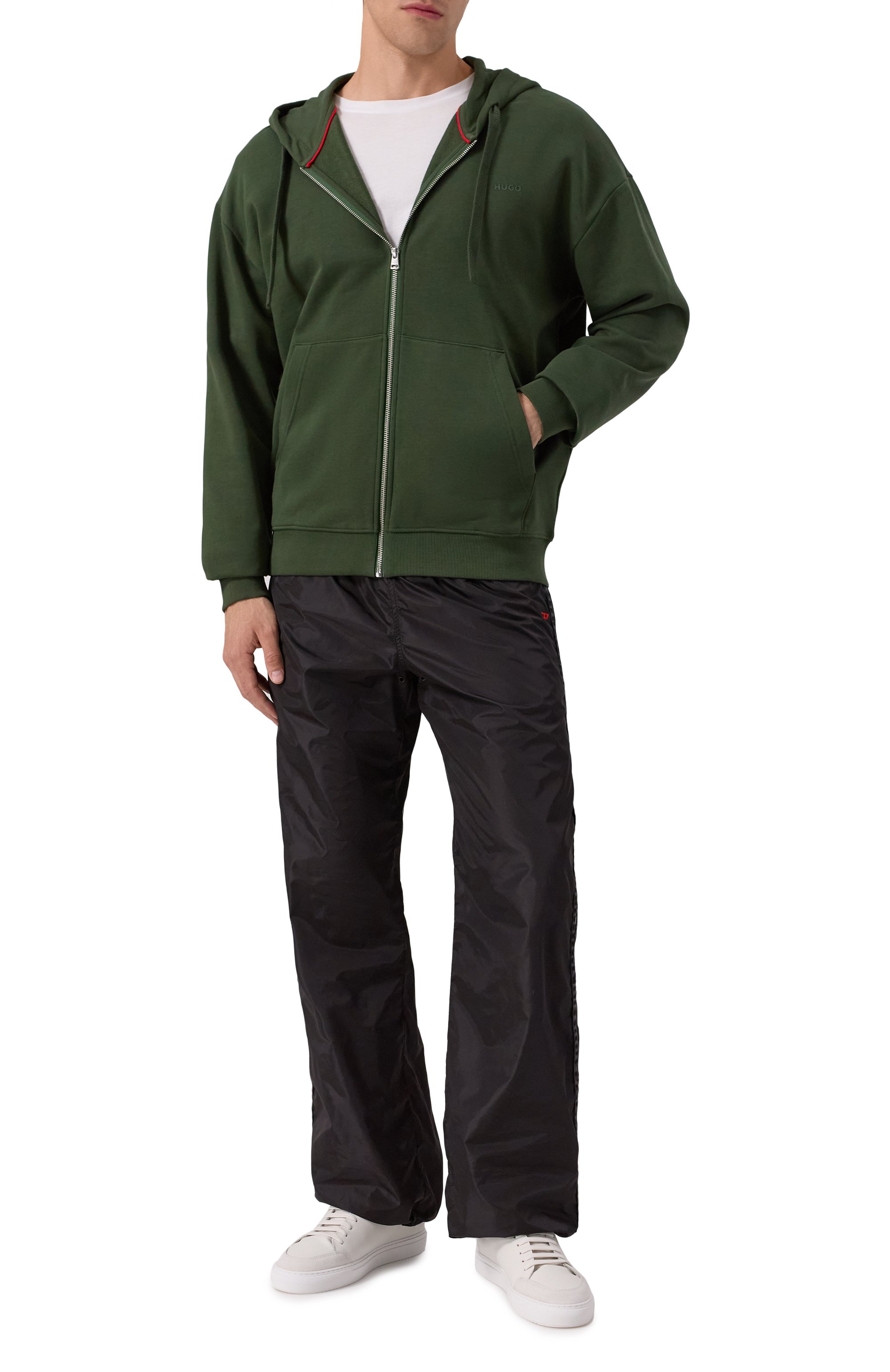 Хлопковая толстовка HUGO, арт. 50548651, фото 2