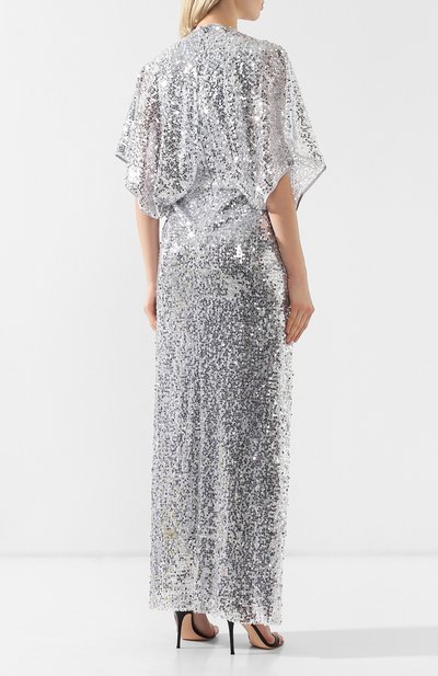 Платье с пайетками IN THE MOOD FOR LOVE серебряного цвета по цене 72950 руб., арт. VANESSA DRESS, фото 4 Платье с пайетками IN THE MOOD FOR LOVE, арт. VANESSA DRESS, фото 4